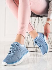 Женские синие кроссовки на шнуровке Shelovet цена и информация | Спортивная обувь, кроссовки для женщин | kaup24.ee