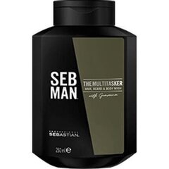 Meeste pesuvahend Sebastian Seb Man The Multi-Tasker Wash, 50 ml цена и информация | Шампуни | kaup24.ee