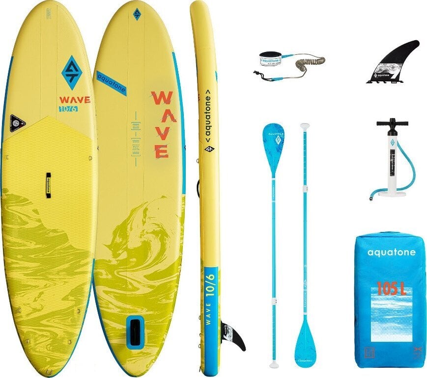 Aerulaud koos tarvikutega Aquatone Wave 10.6 hind ja info | Veesport | kaup24.ee