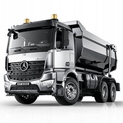 Дистанционно управляемый самосвал Mercedes-benz arocs rtr, масштаб 1:20 цена и информация | Развивающий мелкую моторику - кинетический песок KeyCraft NV215 (80 г) детям от 3+ лет, бежевый | kaup24.ee