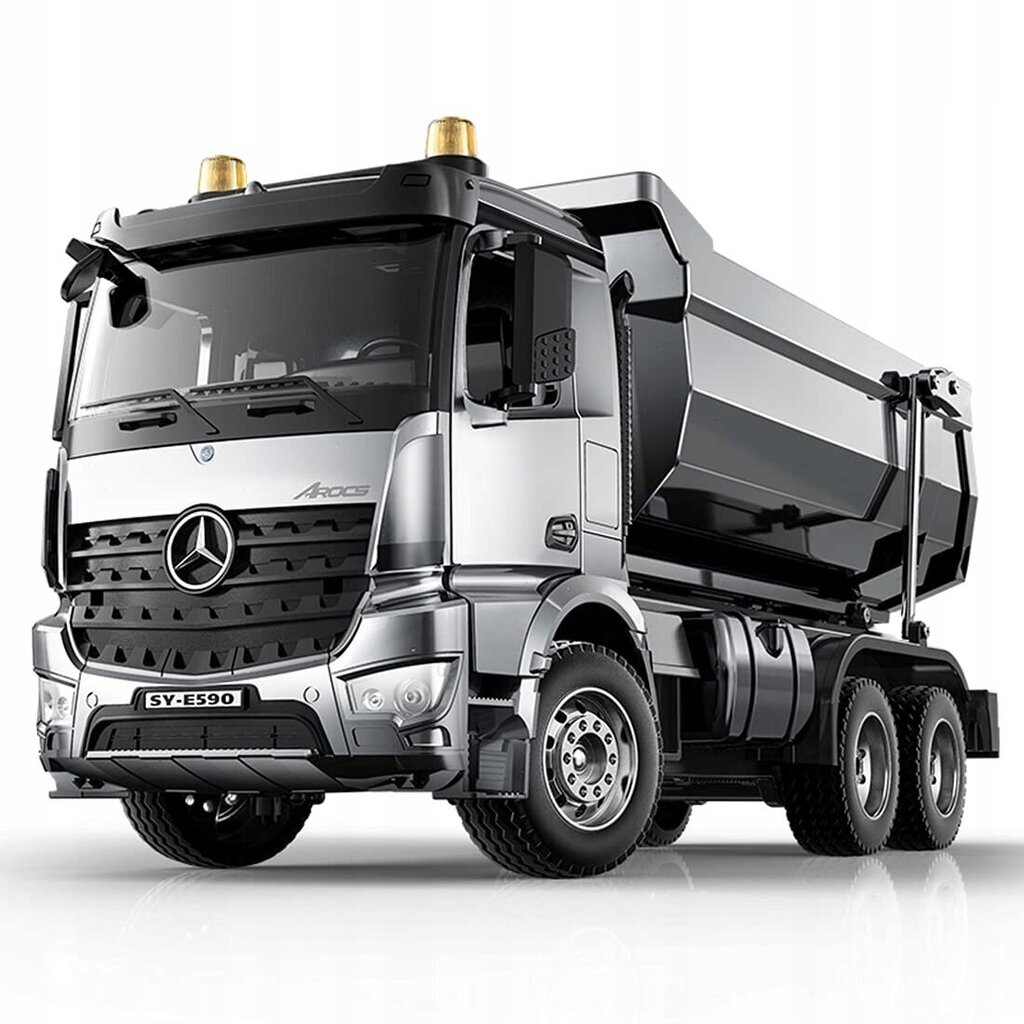 Kaugjuhtiav kallur Mercedes Benz Arocs RTR, mõõtkava 1:20 hind ja info | Poiste mänguasjad | kaup24.ee