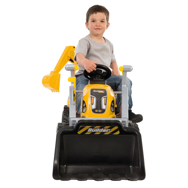 Builder Max Pedaalidega traktor koos haagisega цена и информация | Poiste mänguasjad | kaup24.ee
