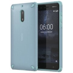 Прочный противоударный чехол Nokia CC-501 для Nokia 6 мятно-синий цена и информация | Чехлы для телефонов | kaup24.ee