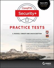 CompTIA Securityplus Practice Tests: Exam SY0-501 цена и информация | Книги по экономике | kaup24.ee