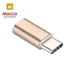 Mocco MC-AD-TYPECM-GO цена и информация | Адаптеры и USB-hub | kaup24.ee