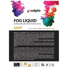 Жидкость для дыма Evolights для дым-машины Light 5л цена и информация | Гудки для вечеринки Clown Face (4шт.) | kaup24.ee