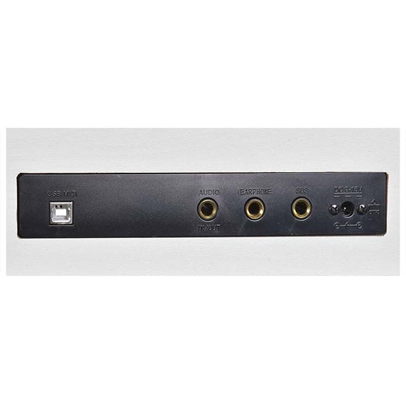 Blanth BL-8808 WH digiklaver USB MIDI valge õppimiseks hind ja info | Klahvpillid | kaup24.ee