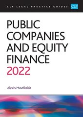 Public Companies and Equity Finance Revised edition hind ja info | Majandusalased raamatud | kaup24.ee