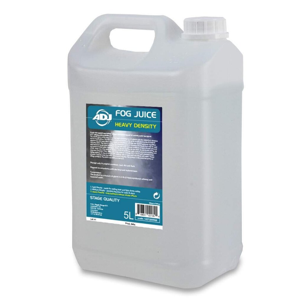 Suitsuvedelik ADJ heavy, 5L hind ja info | Peokaunistused | kaup24.ee