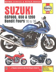 Suzuki GSF600, 650 & 1200 Bandit Fours (95-06): 95-06 цена и информация | Путеводители, путешествия | kaup24.ee