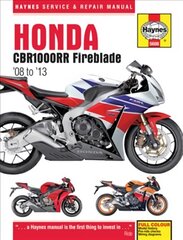 Honda CBR1000R Fireblade (08 - 13) hind ja info | Reisiraamatud, reisijuhid | kaup24.ee