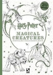 Harry Potter Magical Creatures Postcard Colouring Book: 20 postcards to colour цена и информация | Книги для малышей | kaup24.ee