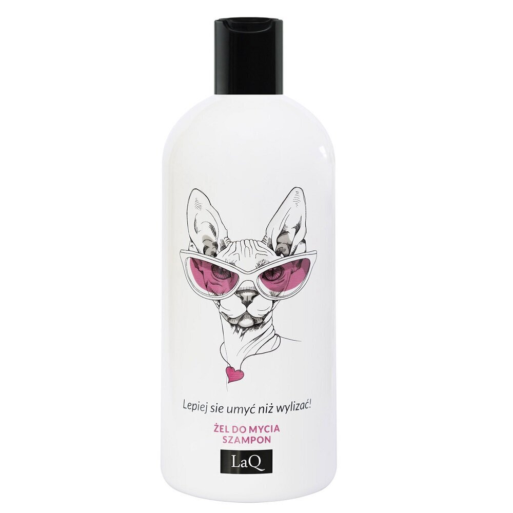 Dušigeel - šampoon LaQ Wash gel & shampoo 2in1 Kitty, 300 ml hind ja info | Dušigeelid, õlid | kaup24.ee