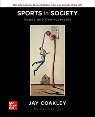 ISE Sports in Society: Issues and Controversies 13th edition hind ja info | Ühiskonnateemalised raamatud | kaup24.ee