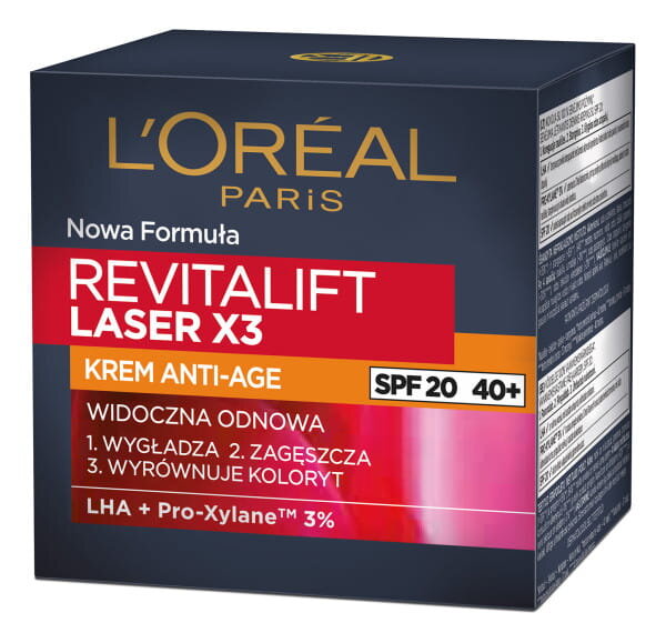 Näokreem L'oreal Paris Revitalift Laser X3 Anti-Aging Care SPF20 50 ml цена и информация | Näokreemid | kaup24.ee