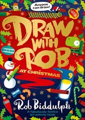 Draw with Rob at Christmas hind ja info | Väikelaste raamatud | kaup24.ee