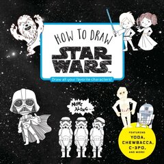 How to Draw Star Wars hind ja info | Kunstiraamatud | kaup24.ee