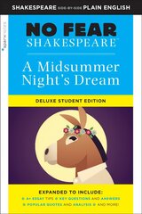 Midsummer Night's Dream: No Fear Shakespeare Deluxe Student Edition: Deluxe Student Edition цена и информация | Рассказы, новеллы | kaup24.ee