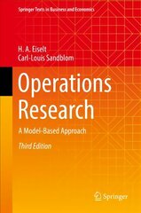 Operations Research: A Model-Based Approach 3rd ed. 2022 цена и информация | Книги по экономике | kaup24.ee