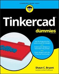 Tinkercad For Dummies hind ja info | Majandusalased raamatud | kaup24.ee