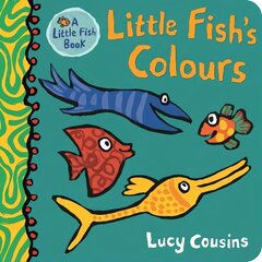 Little Fish's Colours hind ja info | Väikelaste raamatud | kaup24.ee