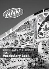 Viva! Edexcel GCSE Spanish Higher Vocab Book (pack of 8) hind ja info | Noortekirjandus | kaup24.ee