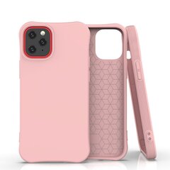 Telefoniümbris Soft Color Case flexible gel case for iPhone 12 mini, roosa hind ja info | Telefoni kaaned, ümbrised | kaup24.ee