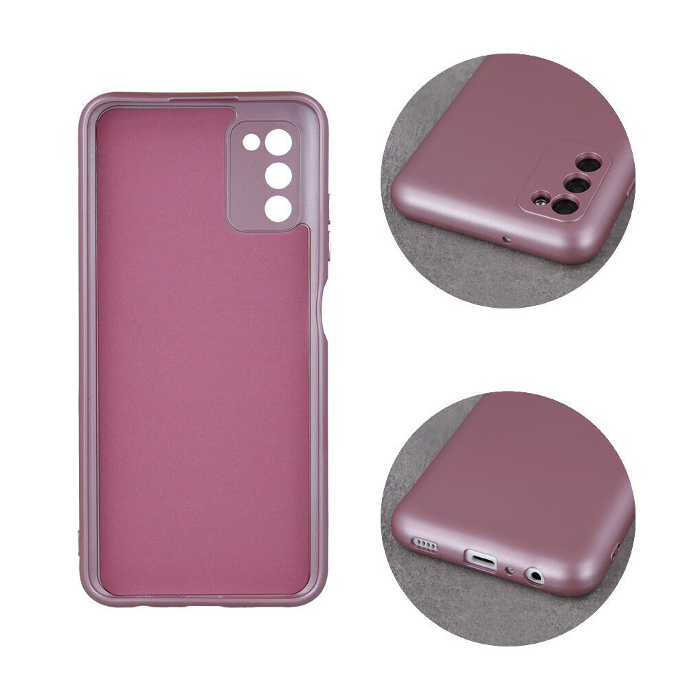 Telefoniümbris Metallic case for Samsung Galaxy A52 4G / A52 5G / A52S 5G, roosa цена и информация | Telefoni kaaned, ümbrised | kaup24.ee