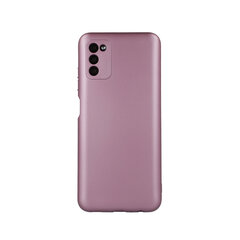 Telefoniümbris Metallic case for Motorola Moto E7 Power / E7i Power, roosa hind ja info | Telefoni kaaned, ümbrised | kaup24.ee