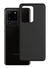 Telefoniümbris 3mk Matt Case Samsung S918 S23 Ultra 5G, must hind ja info | Telefoni kaaned, ümbrised | kaup24.ee