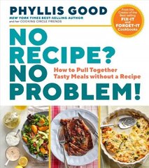 No Recipe? No Problem!: How to Pull Together Tasty Meals without a Recipe: How to Pull Together Tasty Meals Without a Recipe цена и информация | Книги рецептов | kaup24.ee