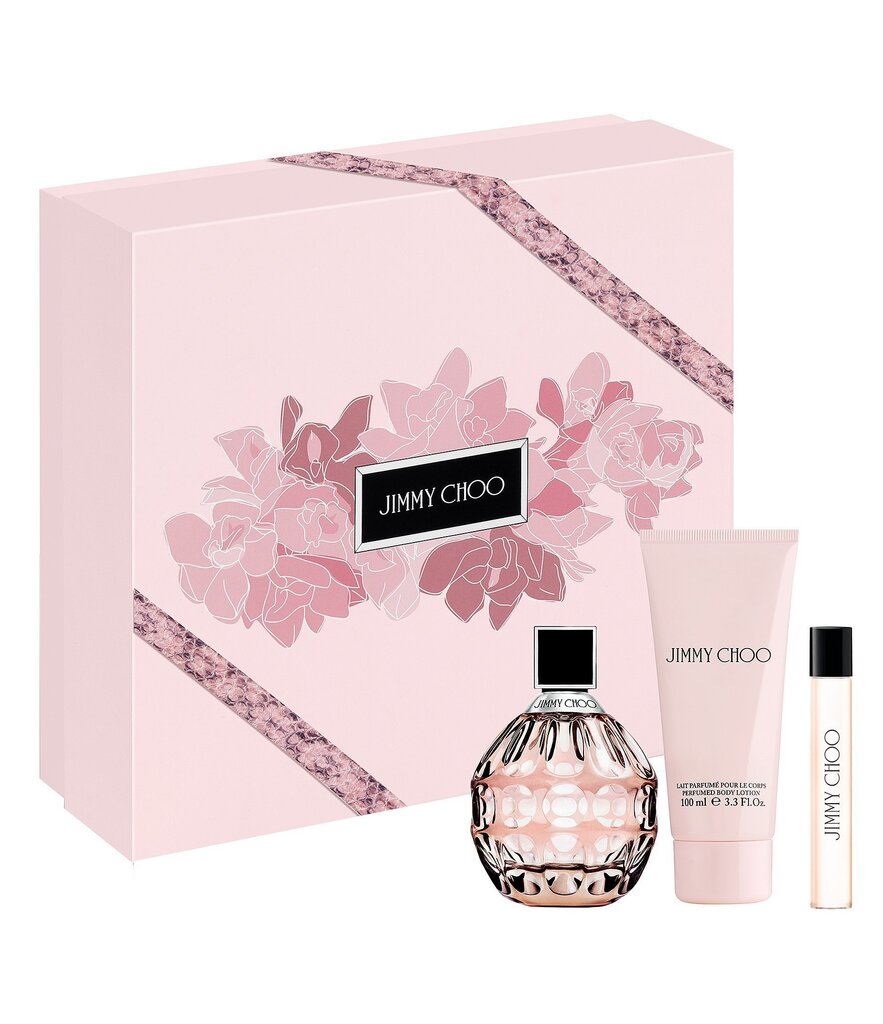 Komplekt Jimmy Choo Jimmy Choo: EDP naistele 100 ml + kehakreem 100 ml + EDP 7,5 ml цена и информация | Naiste parfüümid | kaup24.ee