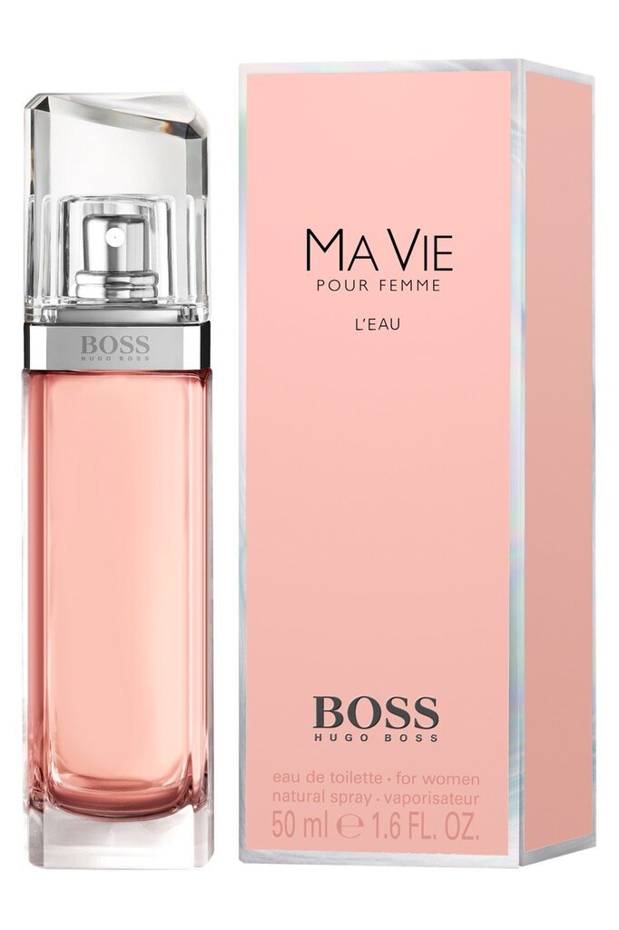 Tualettvesi Hugo Boss Ma Vie Pour Femme L'Eau EDT naistele 50 ml цена и информация | Naiste parfüümid | kaup24.ee