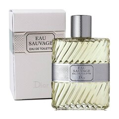 Tualettvesi Christian Dior Eau Sauvage EDT meestele 50 ml цена и информация | Мужские духи | kaup24.ee