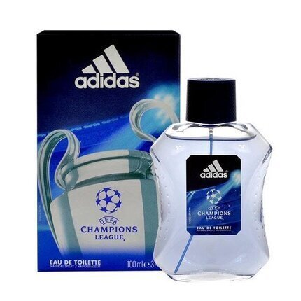 Tualettvesi Adidas UEFA Champions League EDT meestele 100 ml цена и информация | Meeste parfüümid | kaup24.ee