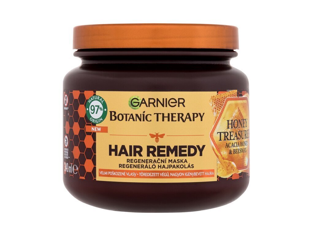 Toitev juuksemask Garnier Botanic Therapy Hair Remedy Honey 340 ml hind ja info | Maskid, õlid, seerumid | kaup24.ee