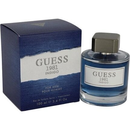 GUESS Guess 1981 Indigo EDT meestele 100 ml цена и информация | Meeste parfüümid | kaup24.ee