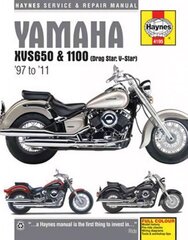 Yamaha XVS650 & 1100 Drag Star/V-Star (97 - 11): 1997 to 2011 цена и информация | Путеводители, путешествия | kaup24.ee