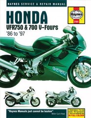 Honda VFR750 & 700 V-Fours (86-97): 86-97 hind ja info | Reisiraamatud, reisijuhid | kaup24.ee