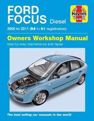 Ford Focus Diesel 05 to 11 (54 to 61) hind ja info | Reisiraamatud, reisijuhid | kaup24.ee