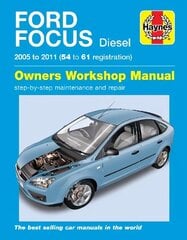 Ford Focus Diesel 05 to 11 (54 to 61) цена и информация | Путеводители, путешествия | kaup24.ee