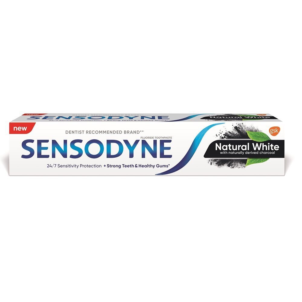 Hambapasta Sensodyne Natural White 75ml hind ja info | Suuhügieen | kaup24.ee