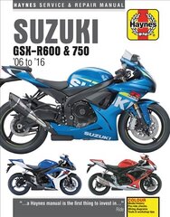 Suzuki GSX-R600 & 750 (06 - 16) 2nd Revised edition цена и информация | Путеводители, путешествия | kaup24.ee