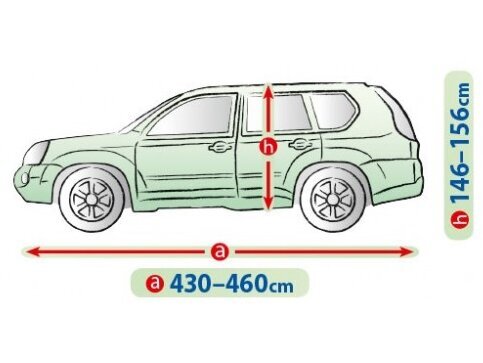 Maastur ja Jeep autokate 430-460cm L Kegel-Blazusiak 5-4122-248-3020 hind ja info | Lisaseadmed | kaup24.ee