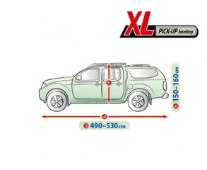 Pickup Truck Hardtop autokate Hilux Amarok Ranger XL Kegel-Blazusiak 5-4128-248-3020 hind ja info | Lisaseadmed | kaup24.ee