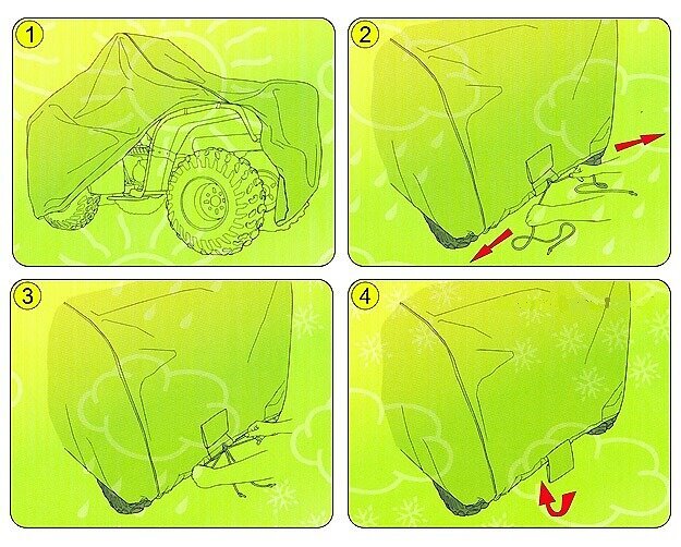 ATV Lastele kate S Kegel-Blazusiak 5-4190-248-3020 цена и информация | Moto aksessuaarid | kaup24.ee