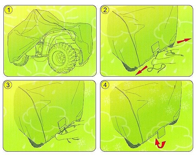 ATV Lastele kate M Kegel-Blazusiak 5-4192-248-3020 цена и информация | Moto aksessuaarid | kaup24.ee