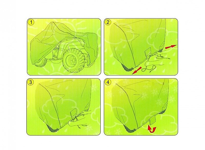 ATV Lastele kate L Kegel-Blazusiak 5-4195-248-3020 hind ja info | Moto aksessuaarid | kaup24.ee