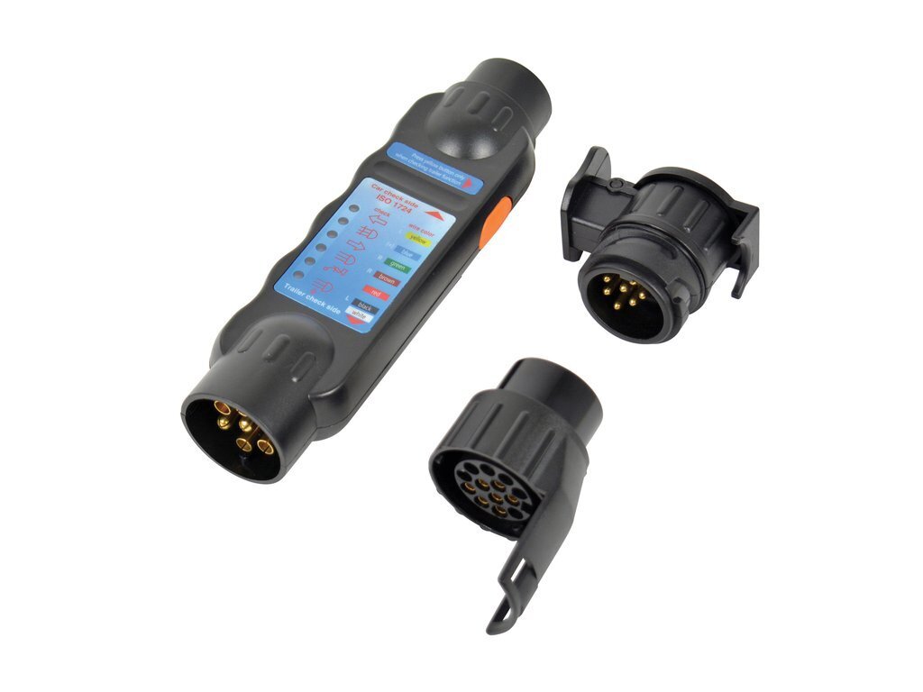 Haagise voolu tester 7 ja 13 PIN-kontaktide jaoks Carpoint 0438120 hind ja info | Haagised ja varuosad | kaup24.ee