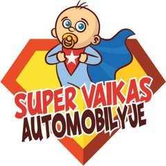 Наклейка «Super Vaikas automobilyje» цена и информация | Декоративные наклейки | kaup24.ee